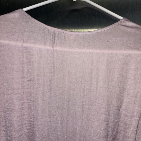 Free People L Perfect Morning One Piece Jumpsuit Pink Lace V Neck Long Sleeve - Picture 13 of 16